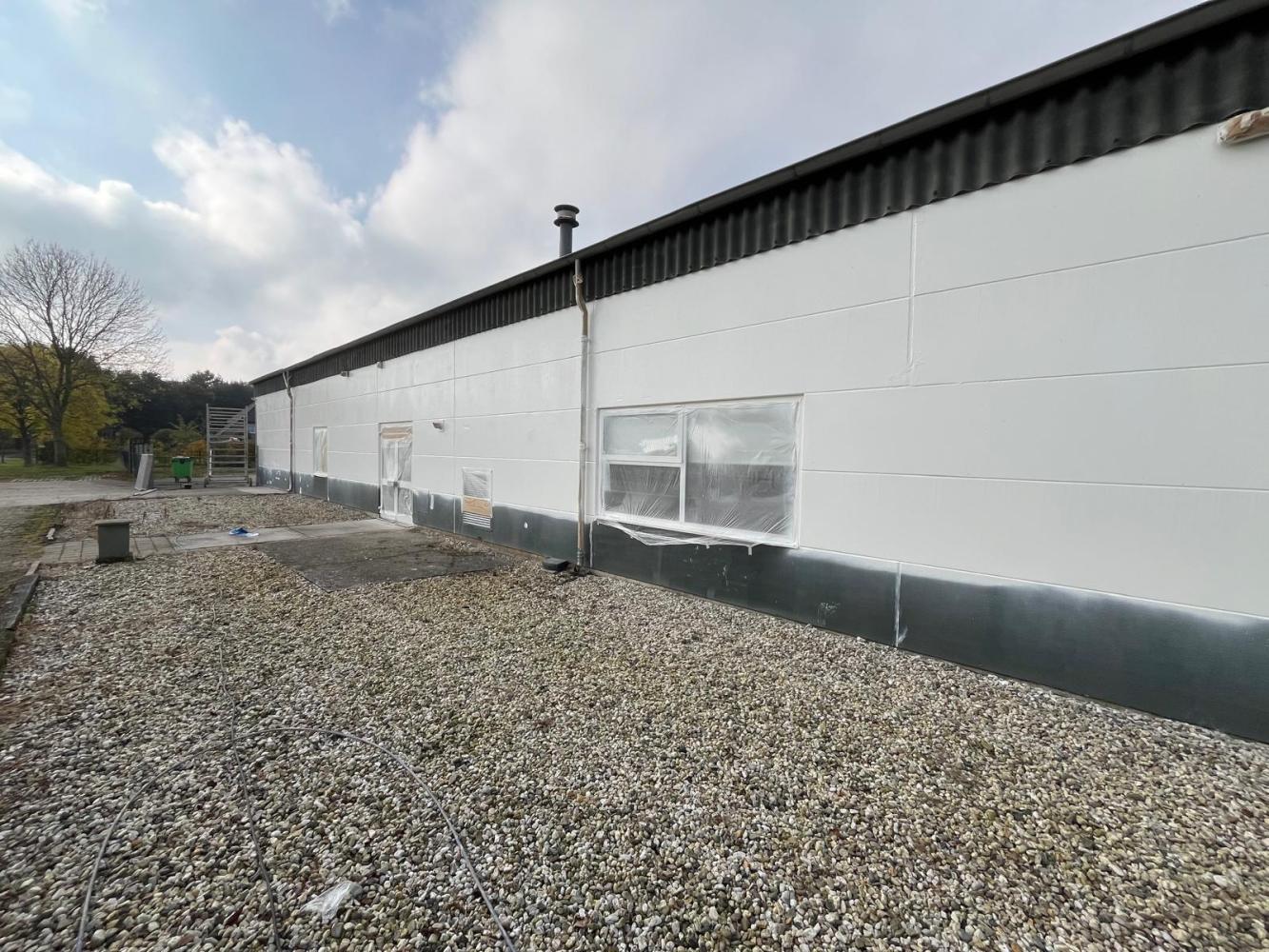 Preparación para pulverizar paredes